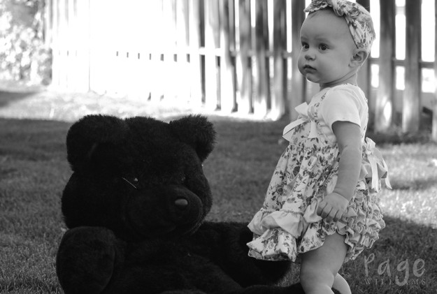 Page Williams One Year Old Photoshoot